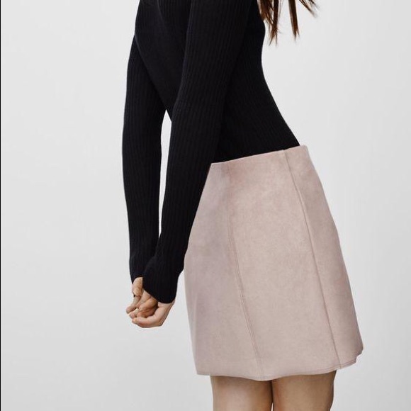 Aritzia Babaton Light&Dark Grey Hopper Skirt - Picture 2 of 5